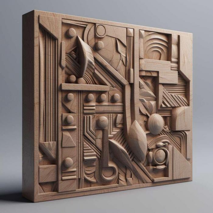 نموذج ثلاثي الأبعاد لآلة CNC 3D Art 